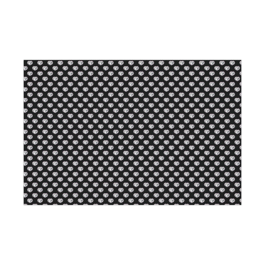 Gift Wrap Paper - Vanessa Vibes Diamond Heart Pattern