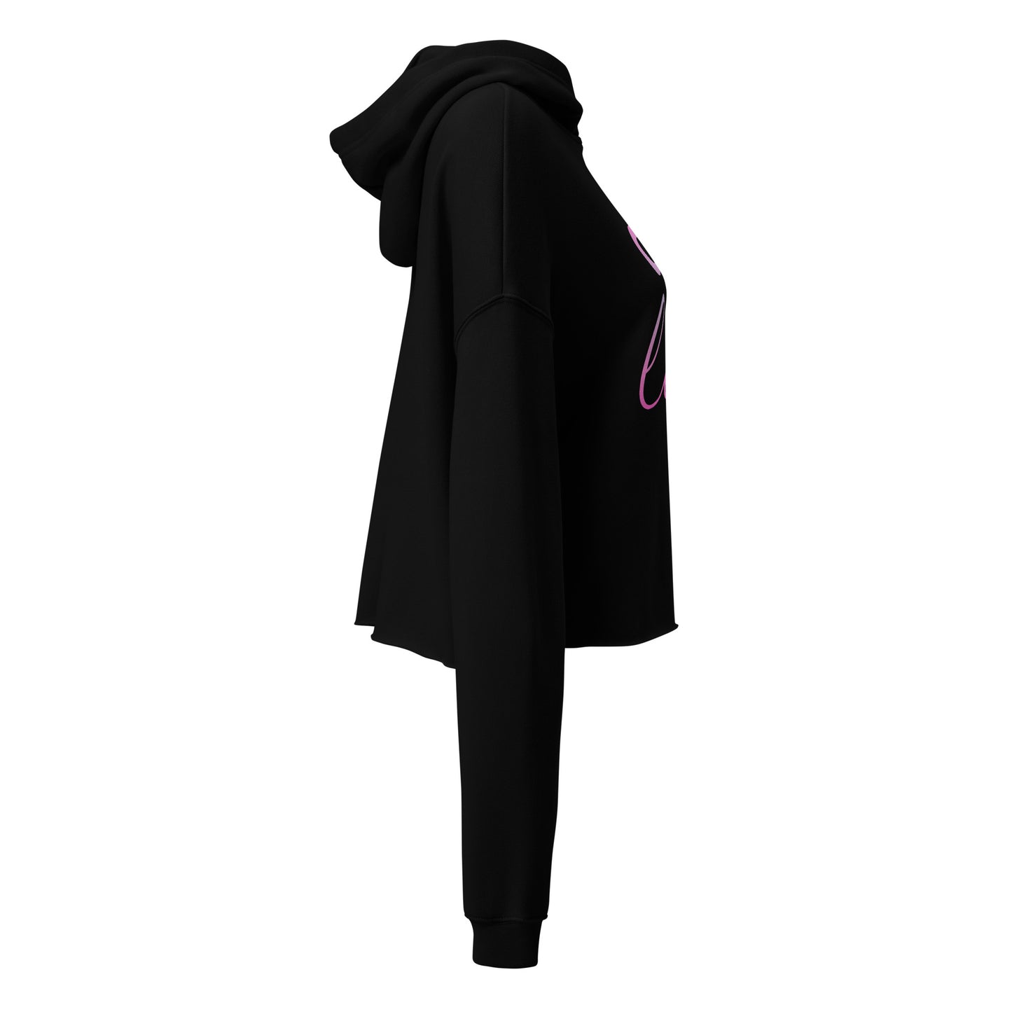 Leo Cosmic Crop Hoodie