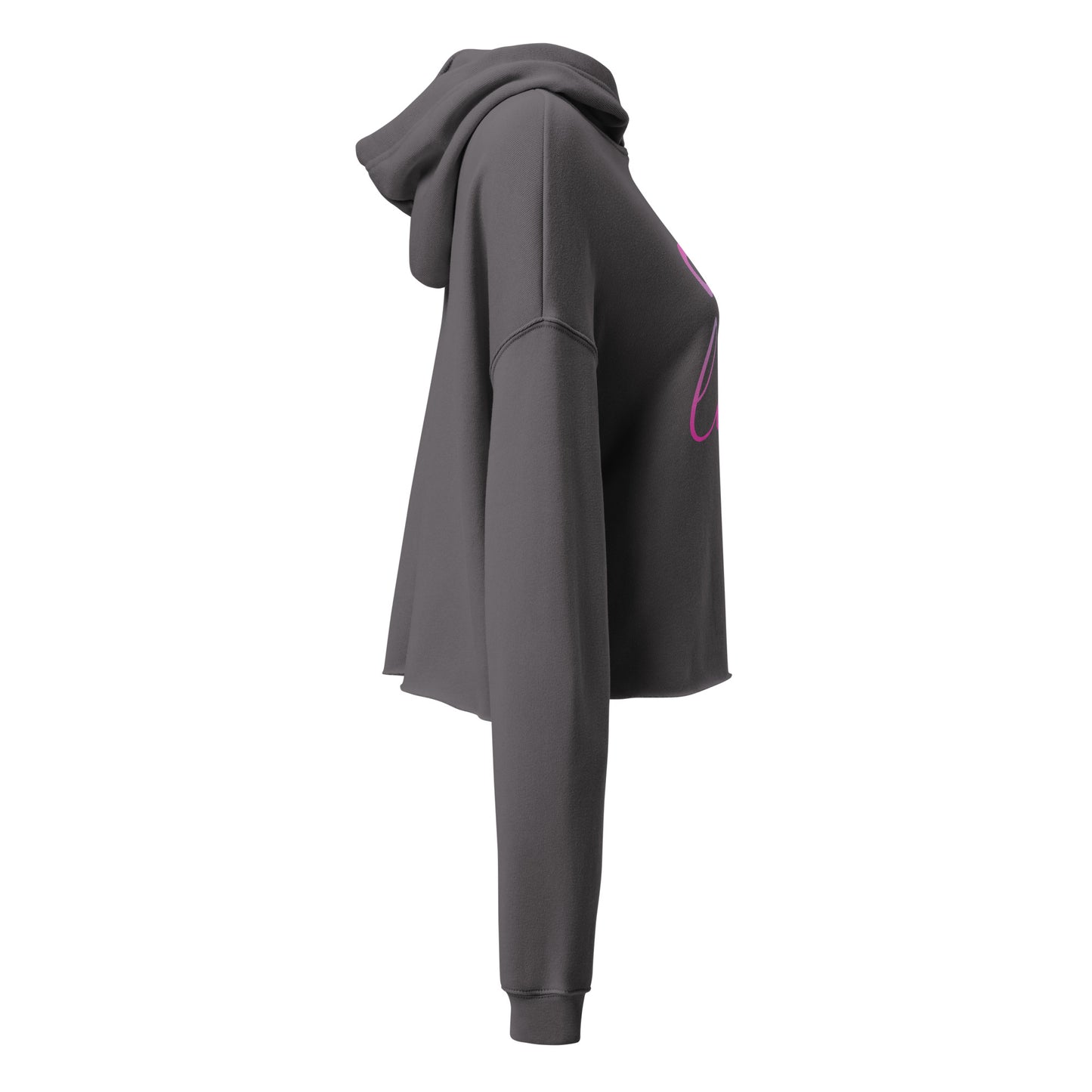Leo Cosmic Crop Hoodie